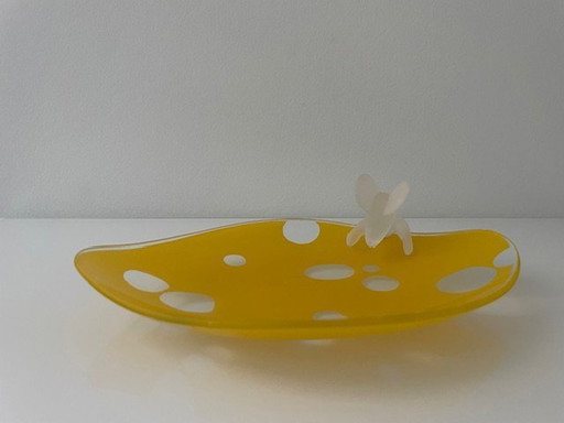 Design Schaal "Of Mouse & Cheese" Glas - Fun Design