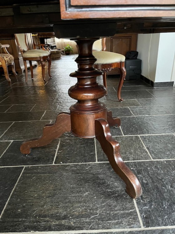 Image 1 of Tavolino Biedermeier con 6 sedie Biedermeier