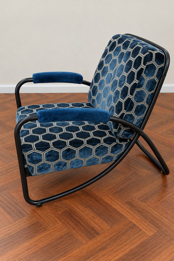 2x Dyker 20 con 2 sgabelli – Dutch Seating Company, Poltrone, Metal, Velvet (photo 6 of 7)