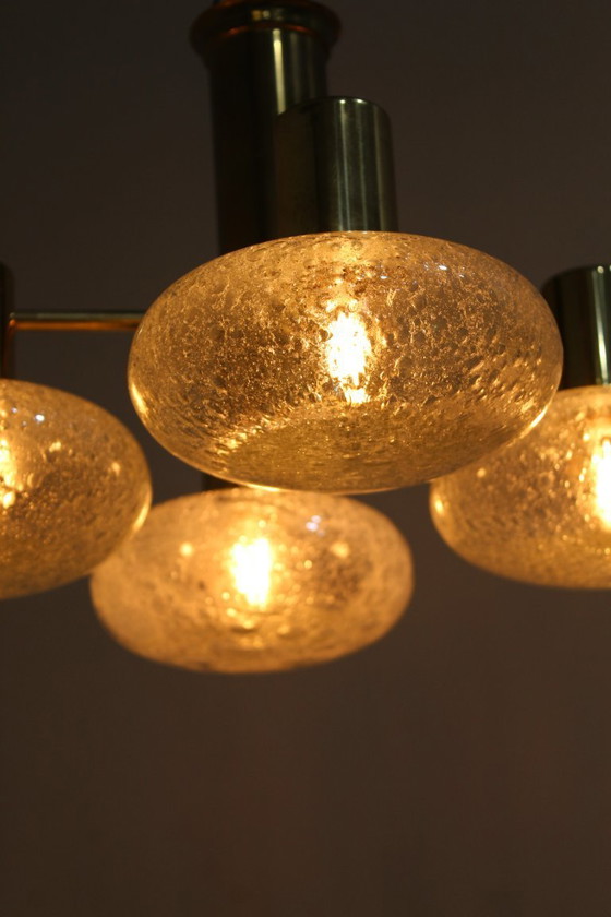 Image 1 of Vintage Doria hanglamp jaren '70