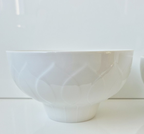 Rosenthal Lotus Trilogie 2 Bols + Bougeoir – Vaisselle, Porcelain (photo 6 of 9)