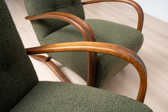 H-269 Armchairs by Jindřich Halabala, Czechoslovakia, 1930s, Set of 2 – Wood (photo 14 of 17)