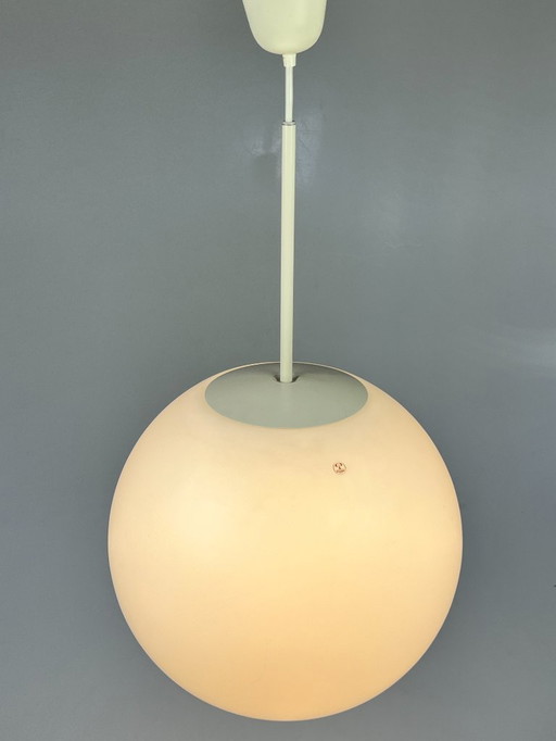 Vintage Xl Ball Lamp / Pendant Lamp, Peill En Putzler, Germany 1970's