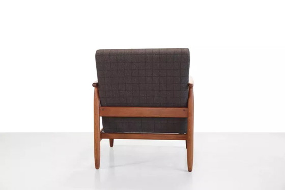 Eichenholzsessel von Ejvind Johansson für FDB Møbler, Modell J65 – Mobler, Mid Century Modern (photo 5 of 8)