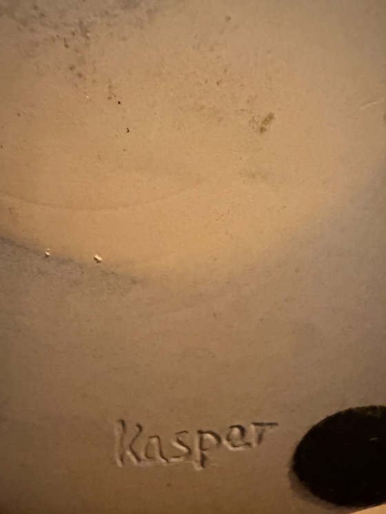 Image 1 of Mobach „Kasper“-Kerzenständer – Niederländische Studiokeramik