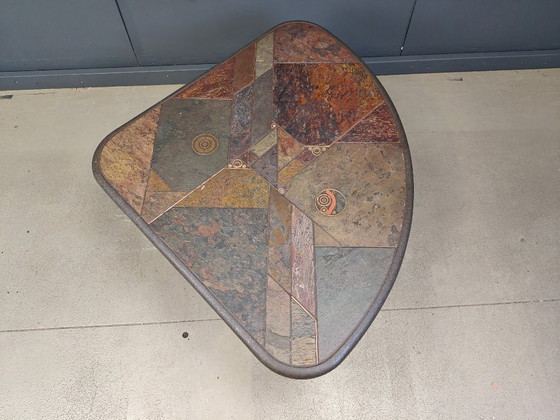 Image 1 of Mesa de centro atribuida a Paul Kingma, años 80