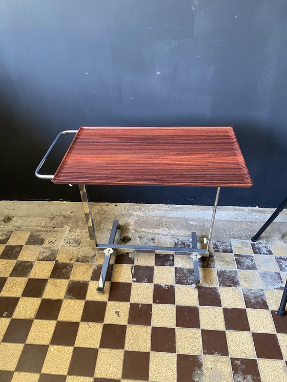 Image 1 of Carrello vintage in metallo e plastica, 1970