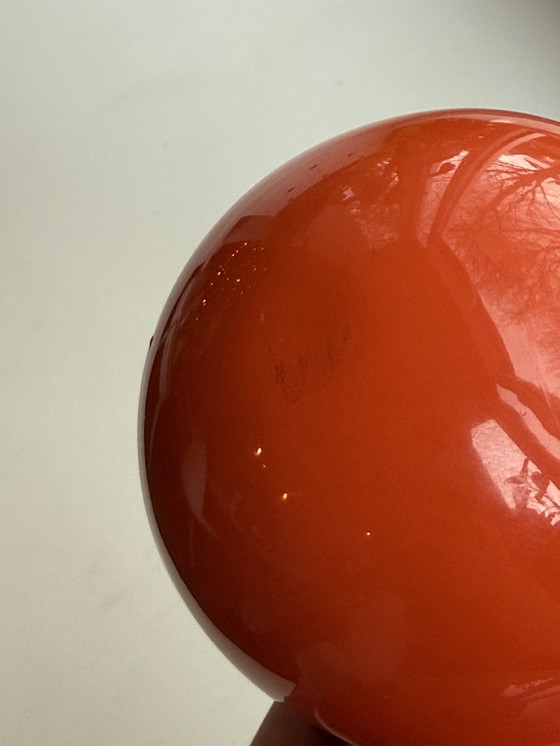 Image 1 of Vintage Artemide Eclisse - Vico Magistretti - Orange (Pièce de projet)