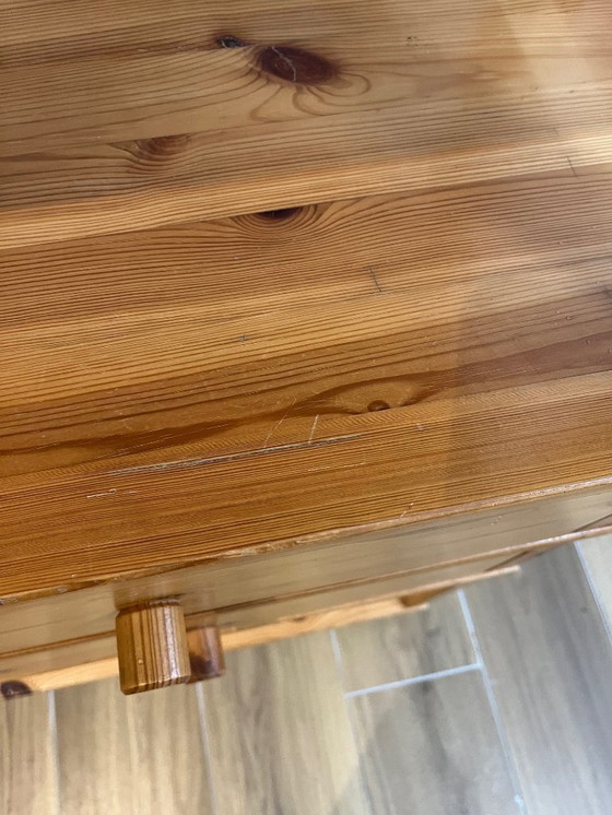 Image 1 of Grande scaffale/libreria in pino degli anni '80/'90