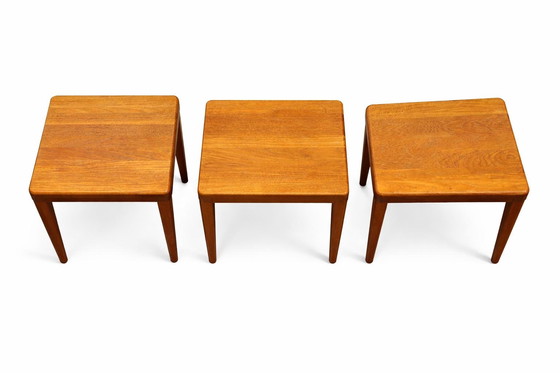 Image 1 of Teak nesting tables Drylund Denmark