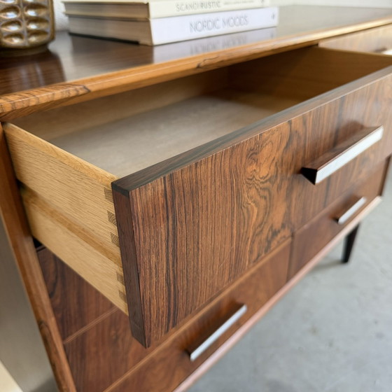 Image 1 of Commode double vintage danoise en palissandre