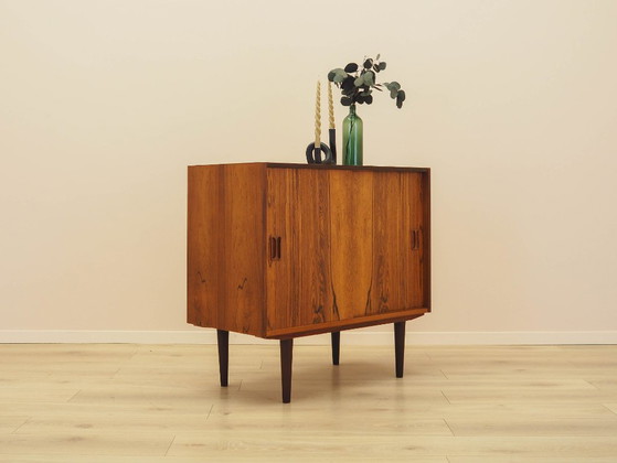 Image 1 of Kast van palissanderhout, Deens ontwerp, jaren 70, gemaakt in Denemarken.