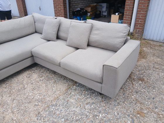 Image 1 of Goossens hoekbank afmetingen 263 x 93 x 208 cm