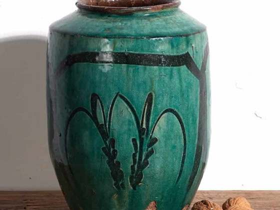 Antieke oosterse keramische vaas (ca. 1820) #3 – Vazen, Ceramic (photo 2 of 9)