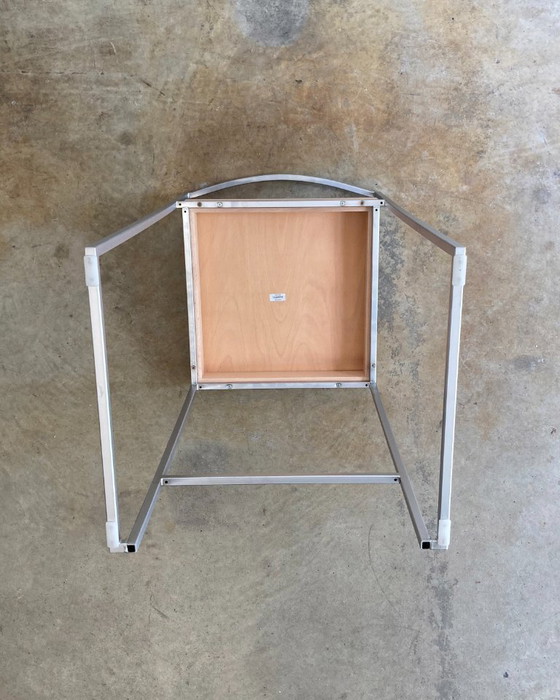 8x Lapalma Cubo Barstool by Enzo Berti – Wood, rvs (photo 14 of 15)