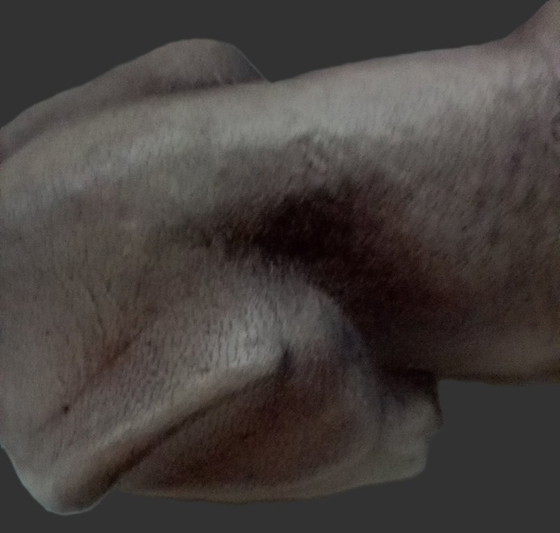 Image 1 of Borsa vintage in pelle Greyhound Château modellata a mano di metà secolo (Canada)