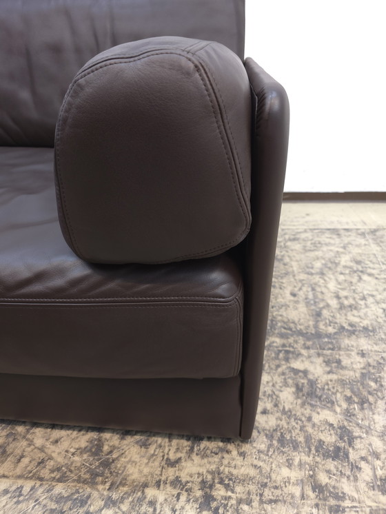 Image 1 of De Sede ds 76 ds 78 designer sofa leather sofa couch daybed two-seater modular sofa brown