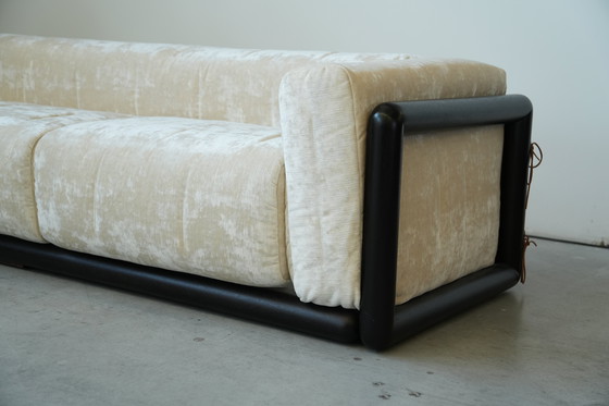 Image 1 of 1973 "Cornaro" Sofa & Fauteuil Set door Carlo Scarpa voor Gavina - Iconisch Italiaans Modernistisch Ontwerp