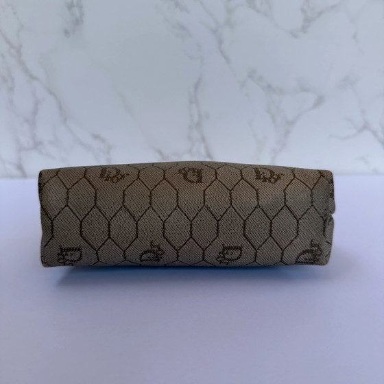Christian Dior Honeycomb coated canvas cosmetic pouch – Wallets & small leather goods, Leather, Vintage (photo 6 of 13)