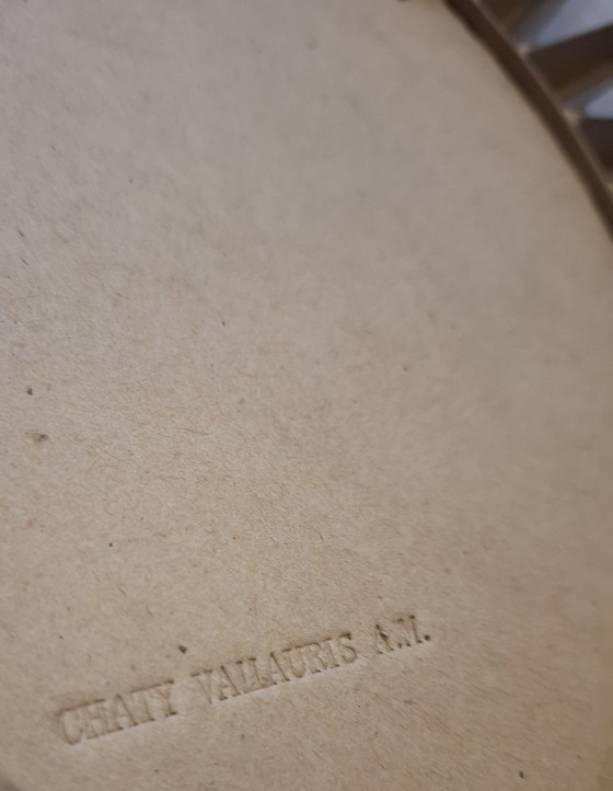 Image 1 of Specchio solare da 50 cm di Chaty Vallauris, firmato nel 1960.