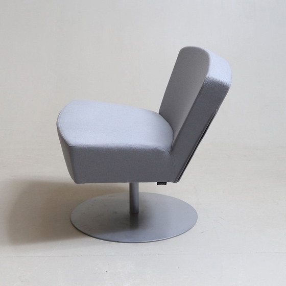 Image 1 of Claesson Koivisto Rune for Offecct — “Tinto” Lounge Chair — Swivel — Lacquered Metal Frame — Scandinavian Contemporary Design