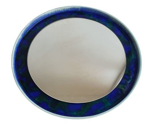 West Germany ceramic mirror