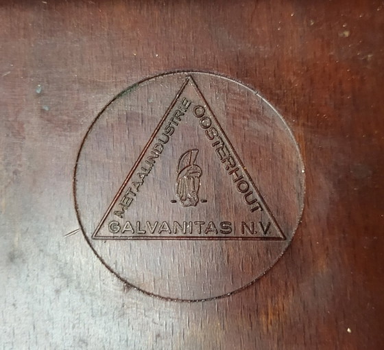 Chaise Vintage Salvanitas N.V. Metaalindustrie Oosterhout – Galvanitas, Fauteuils, Metal, Plastic (photo 12 of 13)