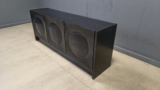 Image 1 of Black brutalist sideboard, 1970s 