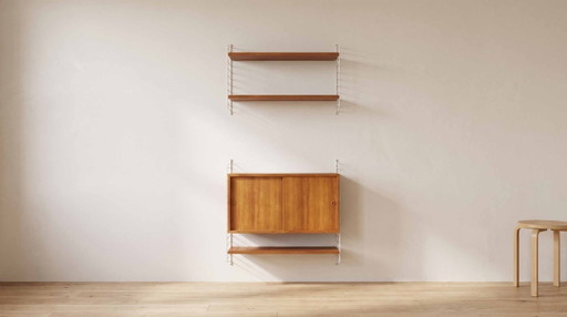 Vintage Nisse String wall shelf system by tidlos-design