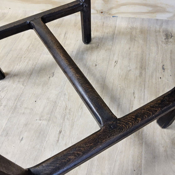 Image 1 of Atril / escritorio antiguo de madera de roble (siglo XIX) / escritorio de oficinista