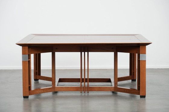 Image 1 of Grande table basse carrée de style Art déco, signée Schuitema et issue de la série Decoforma.