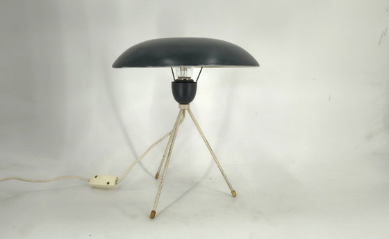 Image 1 of Zeer zeldzame bureaulamp van Louis Kalff voor Philips, jaren 1950.