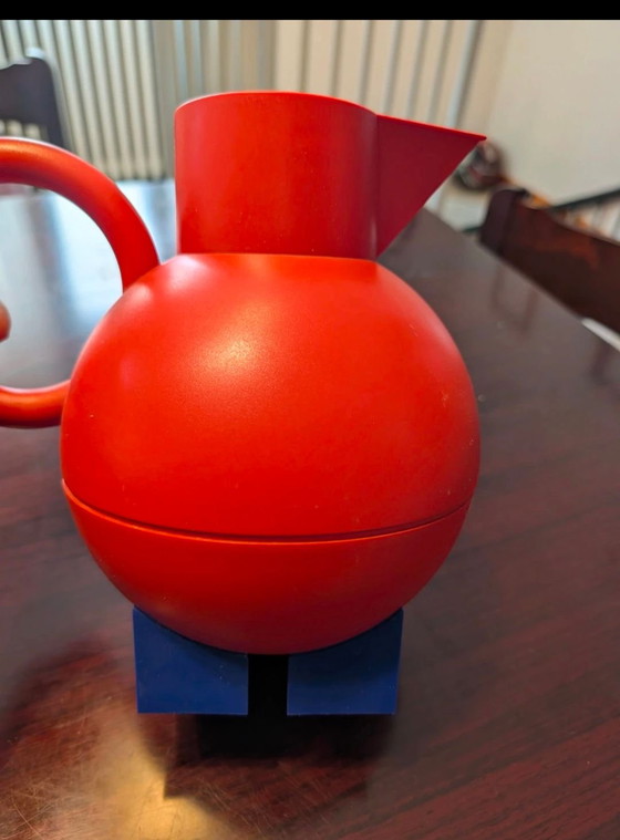 Thermos Euclid Alessi Michael Graves Vintage 90s Memphis style – Glass & Decanter, Plastic (photo 4 of 5)