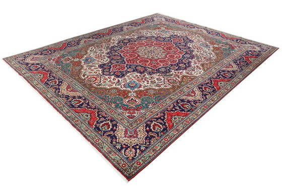 Image 1 of Tappeto persiano Tabriz Siginert 3,80 x 3,02 Tappeto orientale pregiato n. 24641