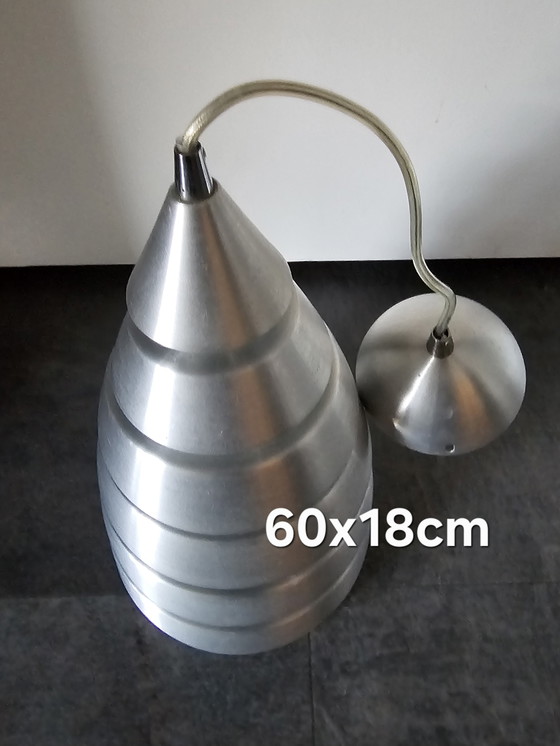 Image 1 of Conical lamp in Spage age (70s) style