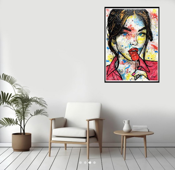 Image 1 of GONGAS - Waiting for you - Toile d'artiste