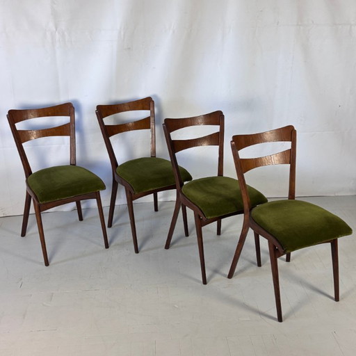 Set of 4 MIER Dining Chairs, 1960s