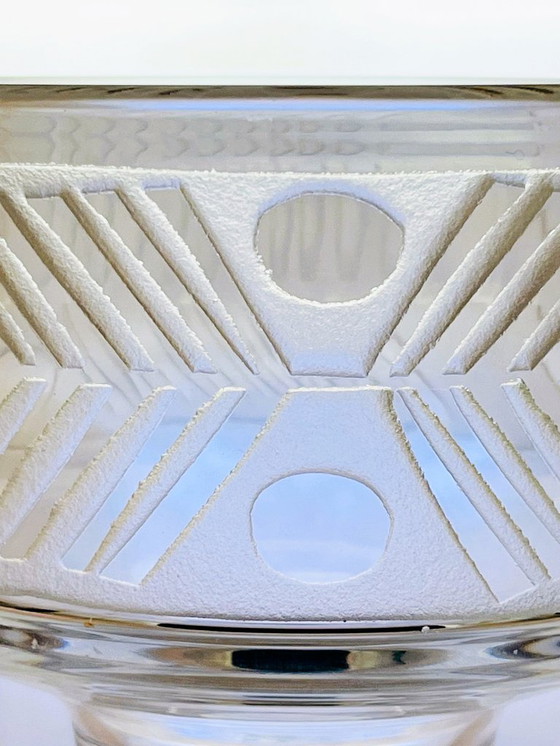 Image 1 of Rare millésime suédois- Bertil Vallien - IKAROS- grand bol des années 1960