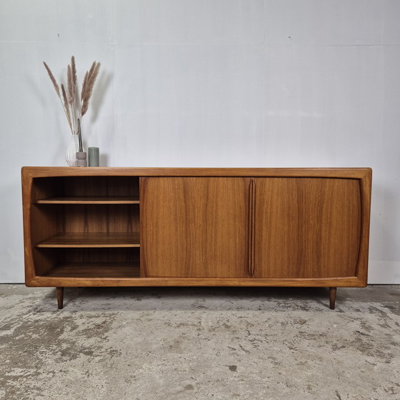 Image 1 of Credenza in teak vintage anni '60 Dyrlund, pensile e mobile TV