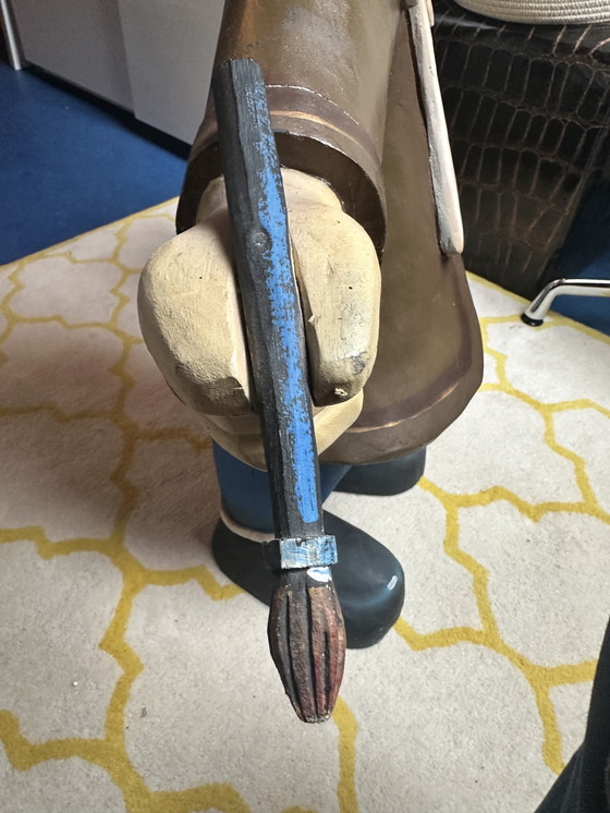 Image 1 of handgeschnitzte Mickey Mouse aus den 50-igern