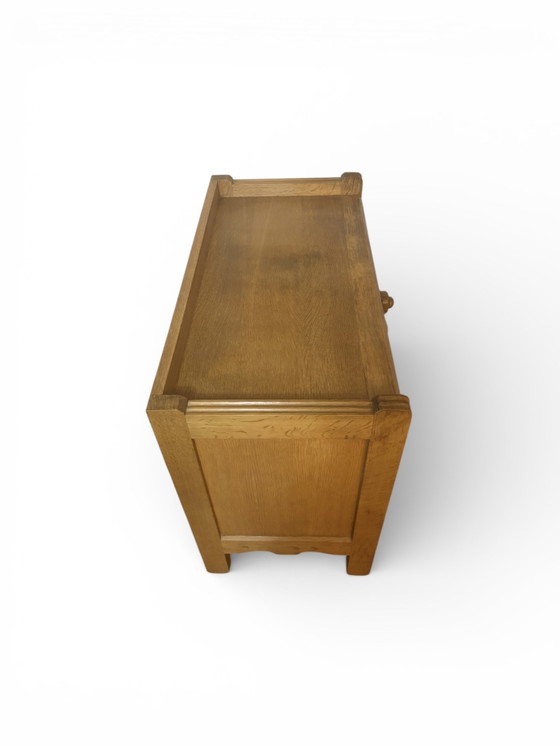 Image 1 of Eiken dressoir/bar van Guillerme & Chambron voor uw huis