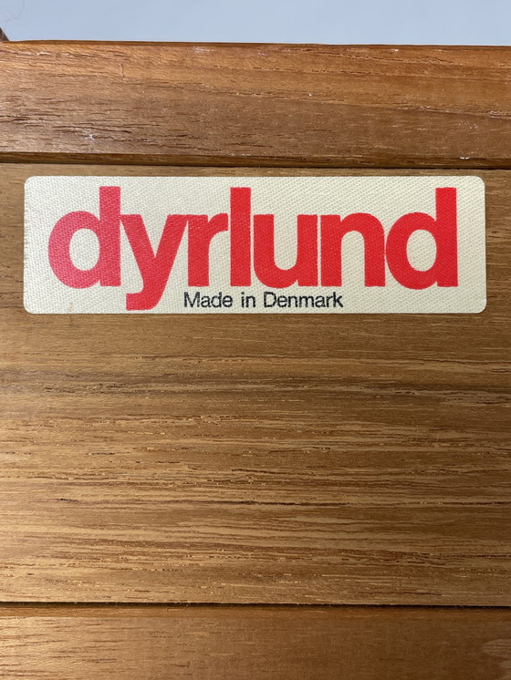 Image 1 of Vintage Wall Shelf, Dyrlund, Solid Teak, Denmark 1970's