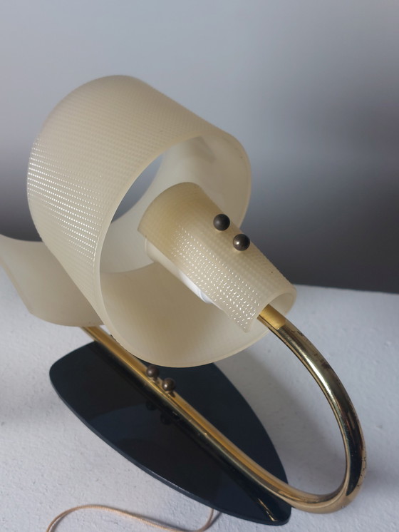 Image 1 of Coppia di lampade da parete vintage di metà secolo in ottone Geru