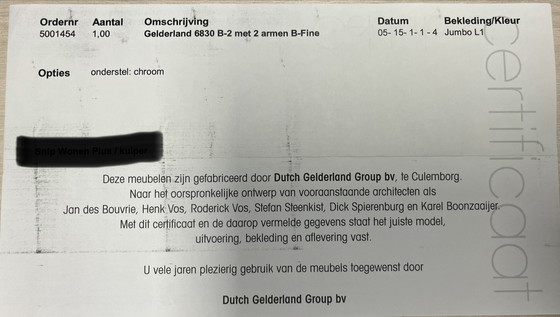 Image 1 of Gelderland 6830 B-2 met 2 armen B-Fine