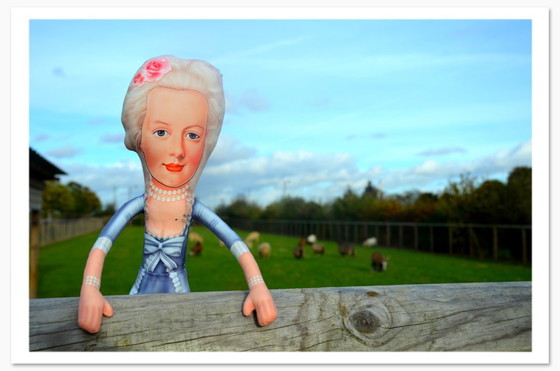 Image 1 of Marie Antoinette Gift | French Decor Accent | Art Doll Collectible | History Lover Gift