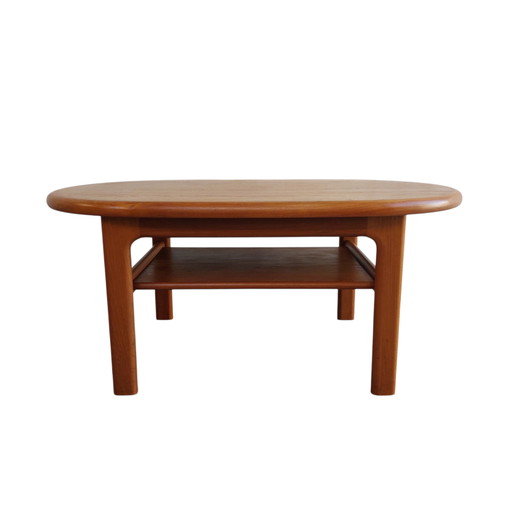 Vintage teak coffee table Niels Bach, Denmark