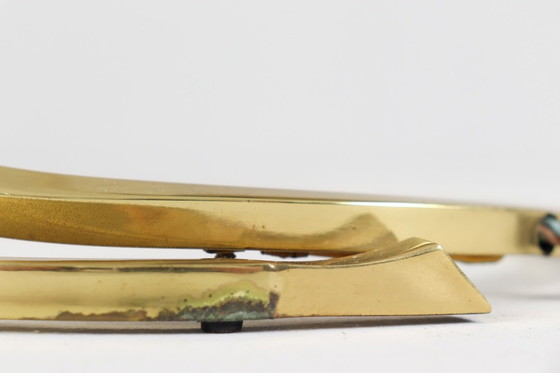 Image 1 of Sculpturale tafellamp/tafellamp van Tommaso Barbi voor Bottega Gadda, Italië, jaren 1970