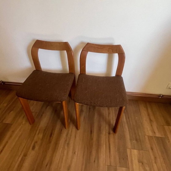 Image 1 of 2 wooden chairs