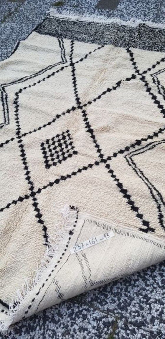 Image 1 of Handgeknoopt Berber kleed wol 237x161cm