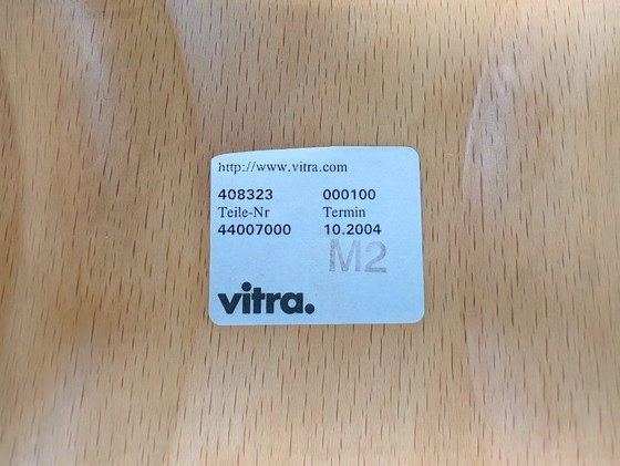 Image 1 of Set of 6 original Vitra Taino chairs, stackable conference chairs, VAT included